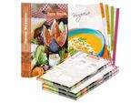 Cartella Di Ricette Pricaro Set Completo "Insalata Francese"", A4, 8 Pezzi"