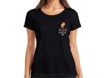 Mi Vedono Aperollin' Aperol Spritz Party Sommer Cocktail Lustig Damen T-Shirt, Schwarz, 3XL