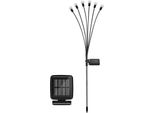 Lampada Strend Pro Garden Firefly, Solare, 6X Led, Acciaio Inox, 72 Cm