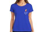 Mi Vedono Aperollin' Aperol Spritz Party Sommer Cocktail Lustig Damen T-Shirt, Blau, S