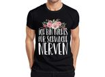 I'm Not For The Faint-Hearted Funny Saying Statement Fun Maglietta Da Uomo, Nero, 3XL