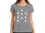 Detti Divertenti Sulla Pecora Giochi Di Parole Pecore Animali Umorismo Fattoria T-Shirt Da Donna, Grigio, L
