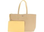 Lacoste Borsa A Tracolla Borsa Shopper Anna Shopping Bag Croissant Cornsilk Beige