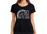 Morire In Piedi Che Vivere In Ginocchio Maglietta Da Donna Ragnar Con Teschio Vichingo, Nero, 3XL