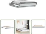 The Living Store Giroletto Bianco 120X200 Cm In Materiale Ligneo