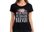 I'm Not For The Faint-Hearted Funny Saying Statement Fun Maglietta Da Donna, Nero, Xxl
