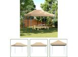 The Living Store Tenda Per Feste Pieghevole Pop-Up Beige 410X279X315 Cm