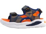 Kangaroos K-SLS Ruffy, Scarpa Con Velcro Da Ragazzo In Grigio, Misura 34