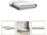 The Living Store Giroletto Grigio Sonoma 140X200 Cm In Materiale Ligneo