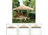The Living Store Tenda Per Feste Pieghevole Pop-Up Beige 292X292X315 Cm