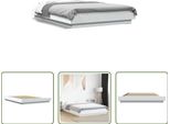 The Living Store Giroletto Bianco 140X190 Cm In Legno