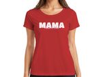 Mamma Personalizzata Con I Nomi Dei Bambini Idea Regalo Per La Prima Festa Della Mamma Regalo Per I Papà Maglietta Da Donna, Rossa, M