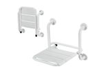 Tolletour Sedile Da Doccia Pieghevole Sedile Da Doccia Pieghevole Sedia Da Doccia Acciaio Inox 304 Abs 35X32,5 Cm Sedile Da Doccia Pieghevole