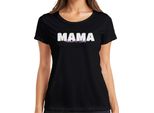 Mamma Personalizzata Con I Nomi Dei Bambini Idea Regalo Per La Prima Festa Della Mamma Regalo Per I Papà Maglietta Da Donna, Nera, M