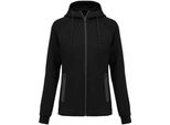 Proact - Giacca Con Cappuccio Da Donna PC6398 (36 It) (Nero)