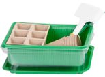 Mini-Serra Strend Pro, Set Da 18 Pezzi, 12 Piantine, 20X14,5X6 Cm