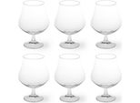 Set Di 6 Bicchieri Excelsa Bicchiere Da Cognac 63 Cl Trasparente