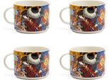 Excelsa Set Von 4 Jumbo Tasse 50 Cl Kimono Porzellan Bunt
