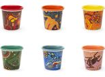 Excelsa Set Da 6 Espressotassen Aboriginal Porzellan 9 Cl Bunt