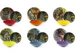 Set Di Stoviglie Excelsa 18 Pezzi In Porcellana E Gres Madagascar Colorato