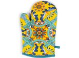 Guanto Da Forno Excelsa In Cotone Trinacria 32X18 Cm Colorato