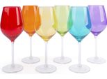 Excelsa Set Di 6 Bicchieri Color Bicchiere Da Vino 50 Cl Colorato