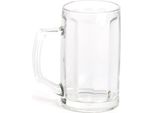 Set Di 6 Bicchieri Da Birra Excelsa In Vetro Hanover 50 Cl Trasparente