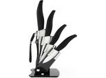 Ceppo Di Coltelli Excelsa 5 Pezzi Ceramica