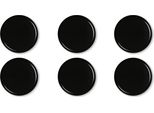 Set Di 6 Piatti Excelsa Nordic 27 Cm Kermik Nero