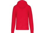 Kariban - Felpa Con Cappuccio E Zip Integrale Da Uomo PC6976 (Xs) (Rosso)