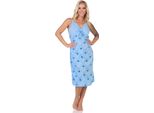 Camicia Da Notte Da Donna Camicia Da Notte Senza Maniche; Blu/L/40