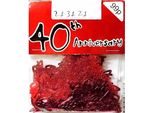 Coriandoli, 40° Anniversario SG34591 (Taglia Unica) (Rosso)