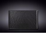 Wilmax Slatestone Piatto Rettangolare Nero 29,5 X 14,5 Cm WL-661109/A