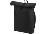 Bagbase - Zaino, Roll Top RW9866 (Taglia Unica) (Nero)