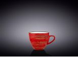 Tazza Da Espresso Wilmax, 110 Ml, Rosso, Porcellana, WL-669234/A