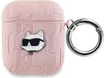 Karl Lagerfeld Kla2Pgchpp Airpods 1/2Cover RóżOwy/Pink Monogram Choupette Head