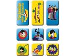 The Beatles - Magnete Da Frigo "Yellow Submarine"" Set Di 9 RO11244 (Taglia Unica) (Colorato)"