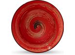 Wilmax Piatto Fondo In Porcellana Rossa, 25,5 Cm, 350 Ml - WL-669227/A