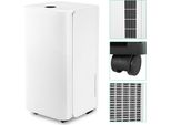 Clanmacy Deumidificatore 16L/Giorno 2L-Serbatoio, Lavanderia Asciugatura Deumidificatore Costruzione Asciugatrice Purificatore D'aria - Rimovibile, 24 Ore Timer