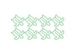100Pcs Carino Carta Clip Stile Animale Squisito Luminoso Placcato Antiscivolo Graffette Fantasia Per La Famiglia Ufficio Scuola (Tartaruga Marina)