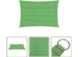 Tenda Da Sole The Living Store 160 G/M² Verde Chiaro 3,5X5 M Hdpe