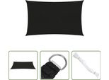 The Living Store Tenda Da Sole 160 G/M² Nera 3X5 M Hdpe