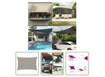 The Living Store Tenda Da Sole 160 G/M² Rettangolare Grigio Chiaro 2,5X4 M Hdpe