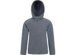 Mountain Warehouse - Felpa Con Cappuccio "Camber Ii"" Per Bambini MW2090 (140) (Grigio)"
