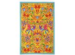 Strofinaccio Excelsa Fiori Messicani Cotone 50X70 Cm Colorato