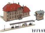 Faller 190035 Kit D'azione Stazione Ferroviaria Passendor O Accessori