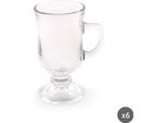 Excelsa Set Von 6 Tazze 12 Cl Irish Coffe Glas Trasparente