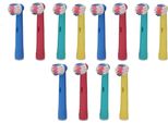 Set Di 12 Testine Di Ricambio Compatibili Per Gli Spazzolini A Clip Oral-B Precision Kids