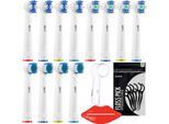 Set Di Spazzolini Oral-B 12 Spazzolini Whitening Flossaction Daily Clean