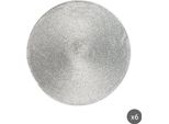 Excelsa Set Di 6 Tovagliette In Plastica Platino 36Xh0,2X36 Cm Argento